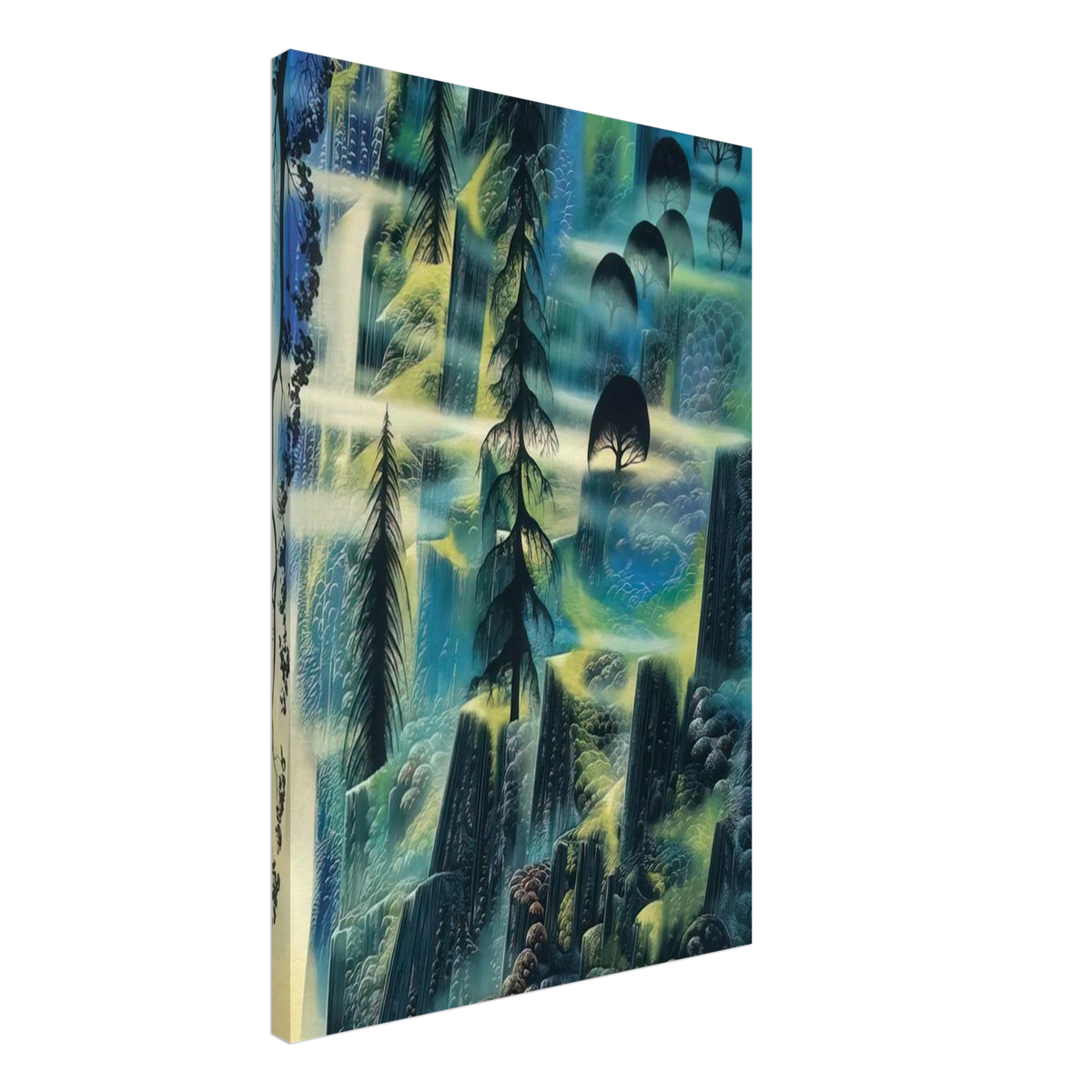 Where Eagles Fly Canvas | Eyvind Earle Canvas | Eyvind Earle Prints