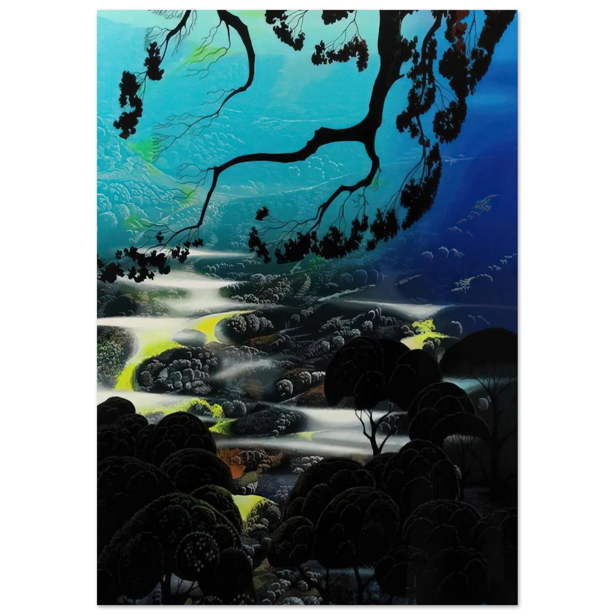 Days End Poster | Eyvind Earle Poster | Eyvind Earle Prints