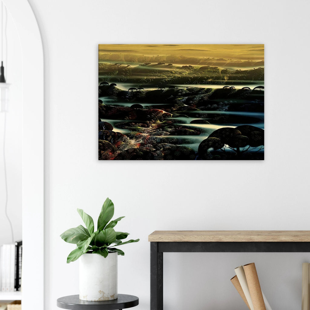 The Valley's Wild Canvas | Eyvind Earle Canvas | Eyvind Earle Prints