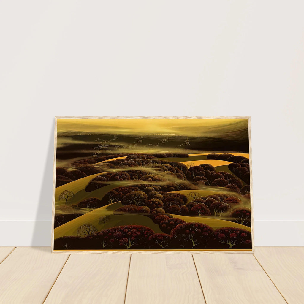 When the Fog Rolls In Framed Poster | Eyvind Earle Framed Prints Wall Art | Eyvind Earle Prints