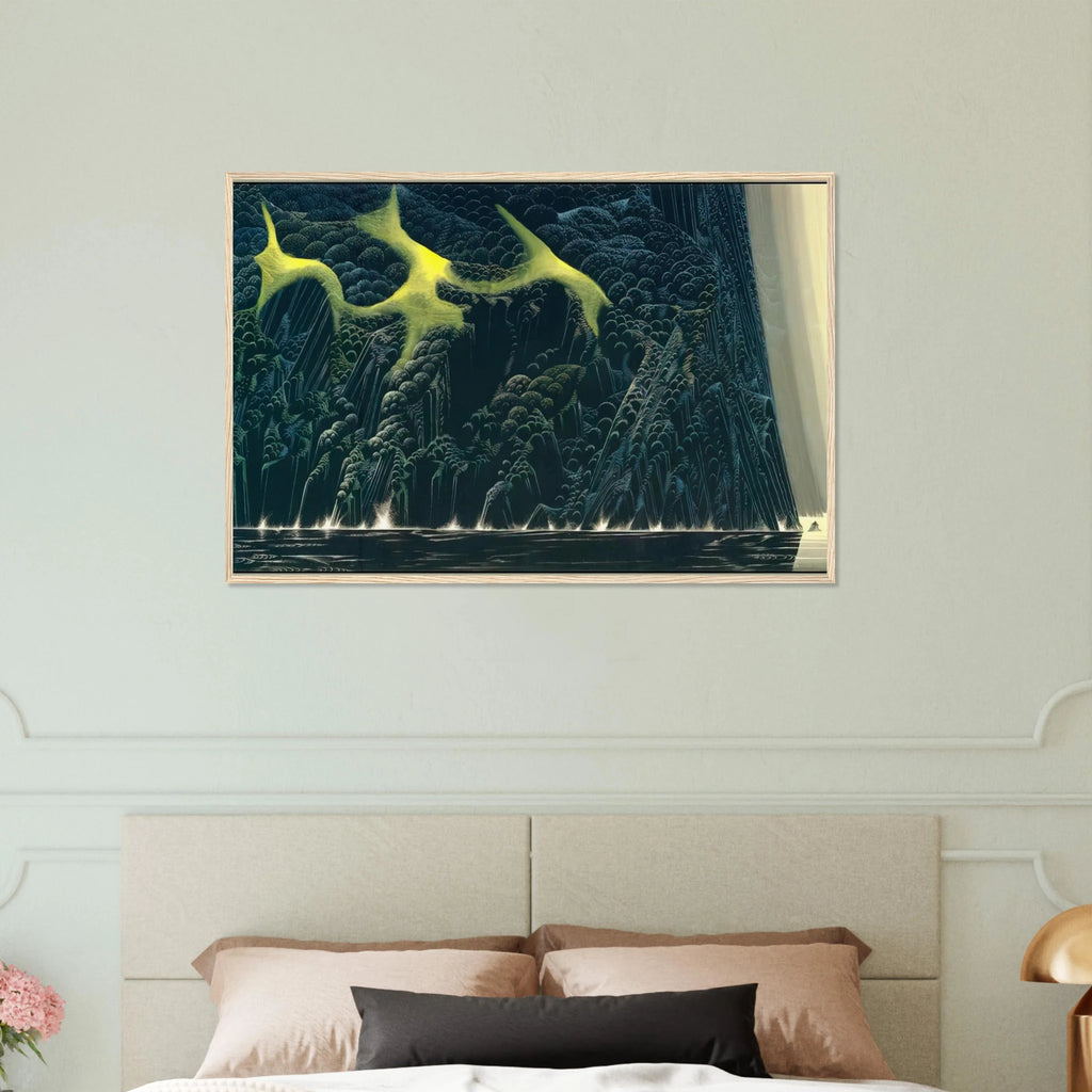 Out of the Sea Framed Poster | Eyvind Earle Framed Prints Wall Art | Eyvind Earle Prints