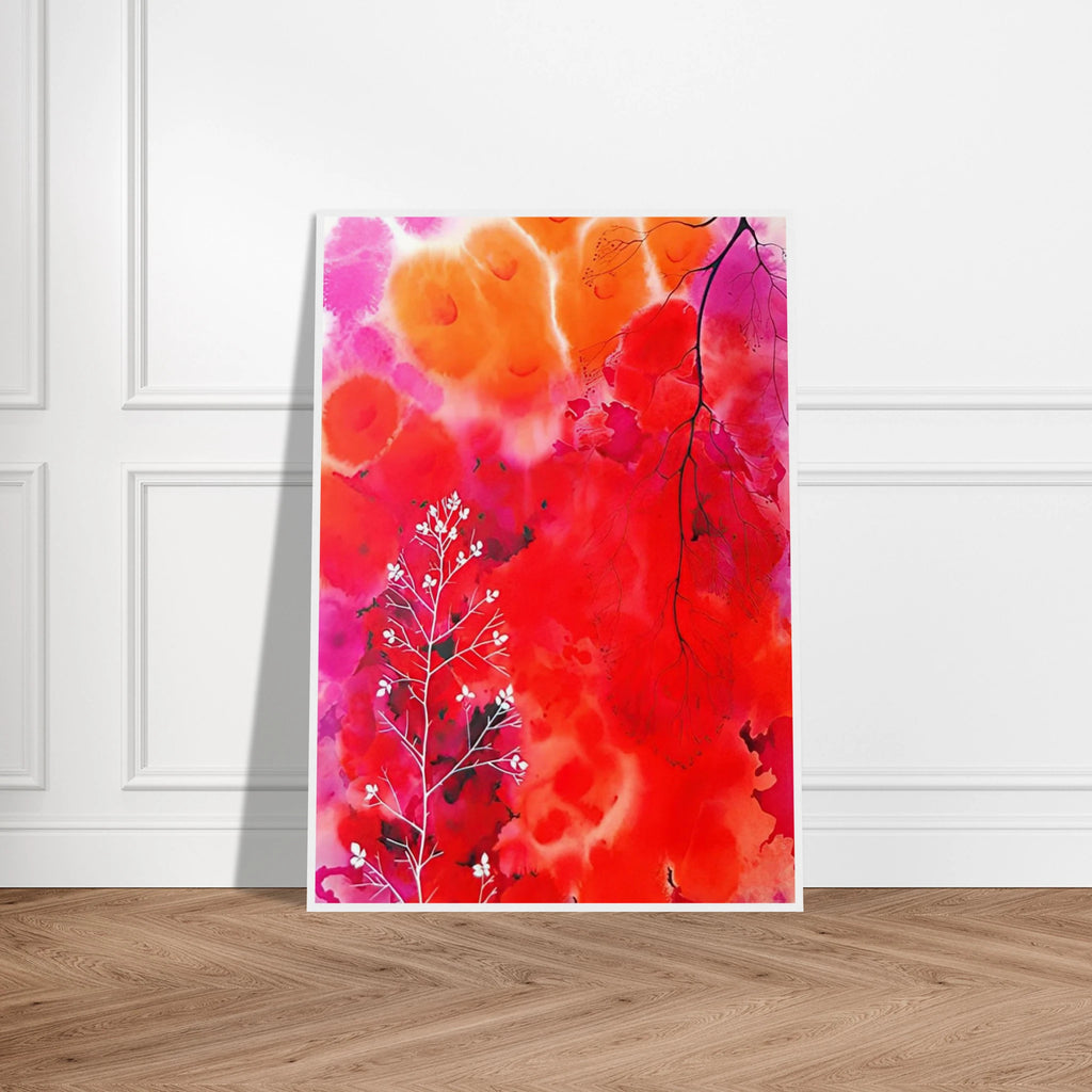 Flower Fantasy Framed Poster | Eyvind Earle Framed Prints Wall Art | Eyvind Earle Prints