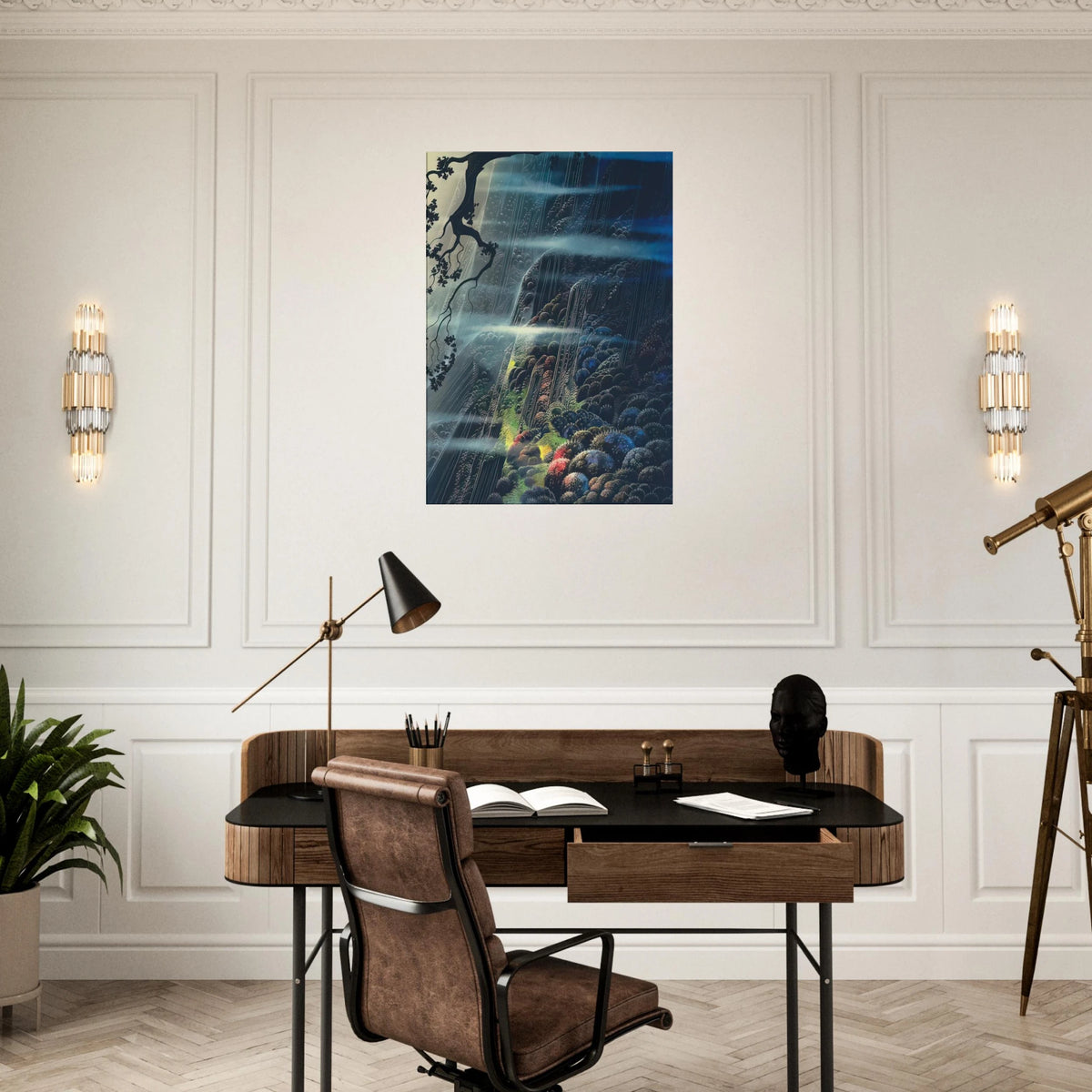 Evening Magic Canvas | Eyvind Earle Canvas | Eyvind Earle Prints