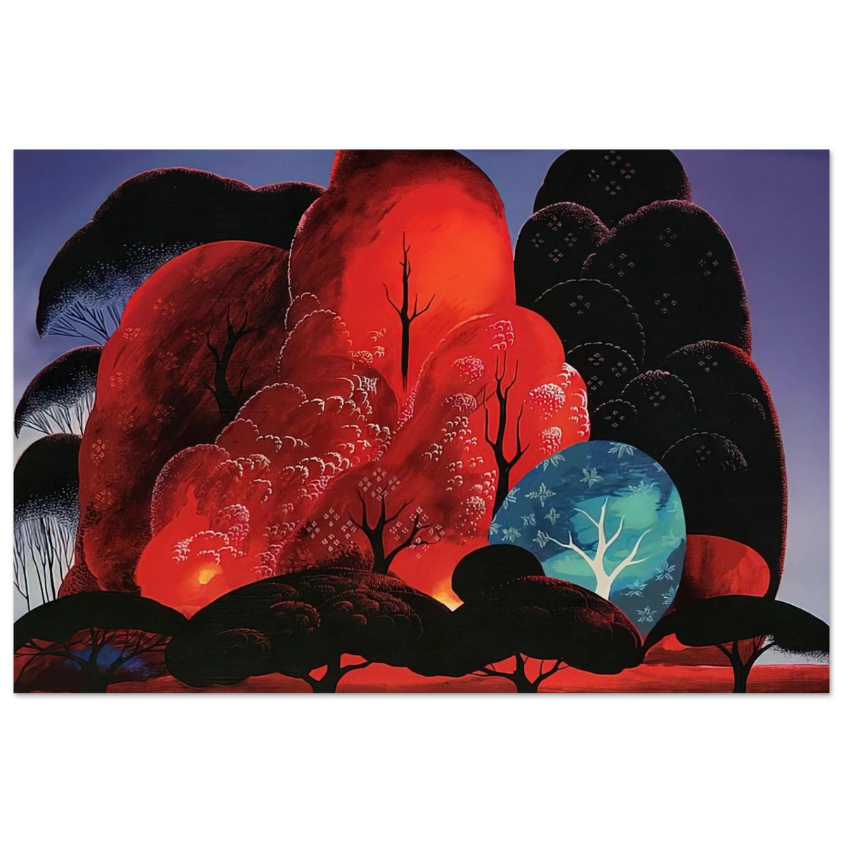 Blazing Glory Poster | Eyvind Earle Poster | Eyvind Earle Prints