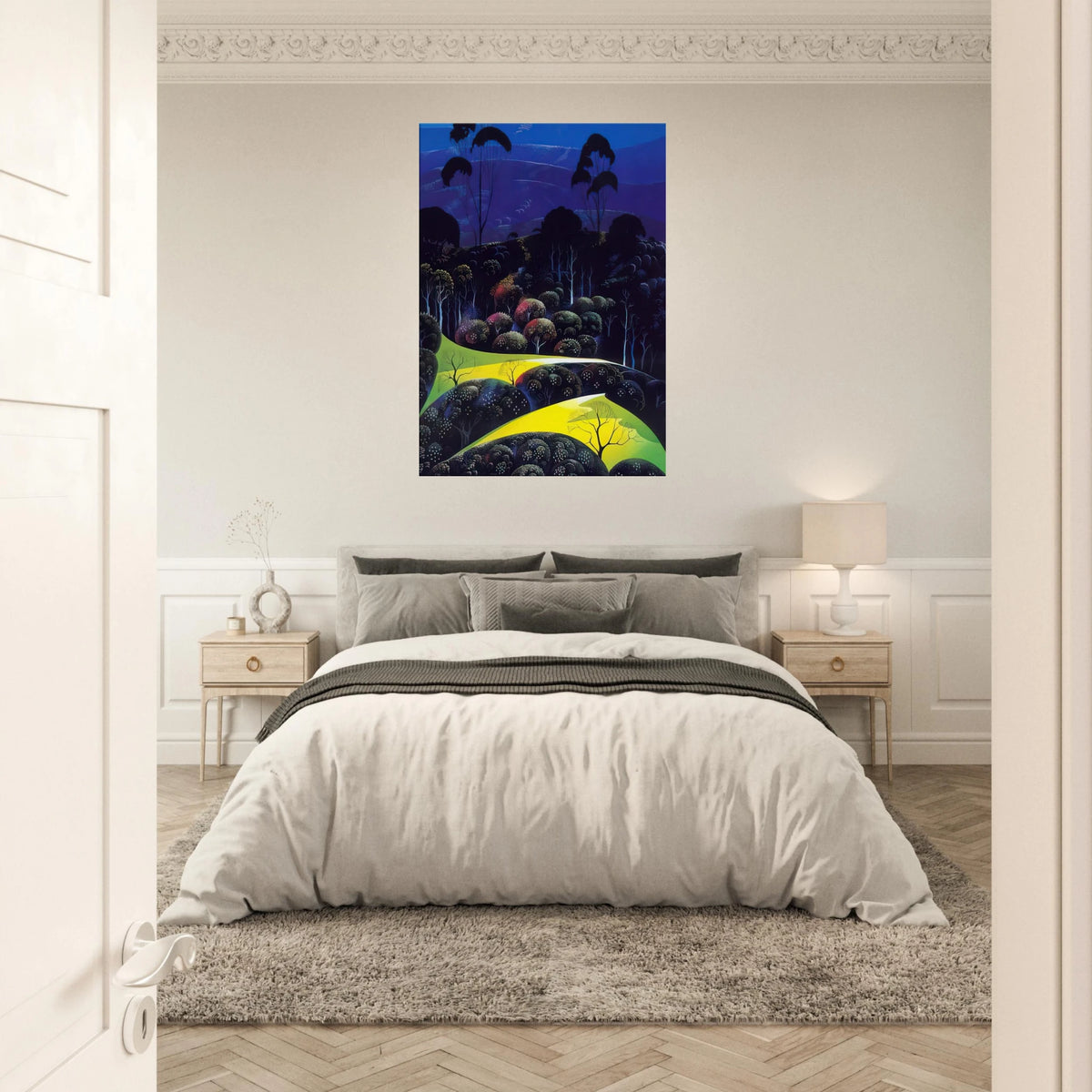 Inland from the Sea Canvas | Eyvind Earle Canvas | Eyvind Earle Prints