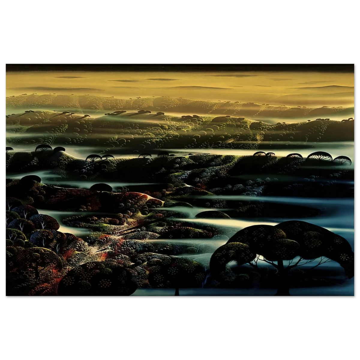 The Valley's Wild Poster | Eyvind Earle Poster | Eyvind Earle Prints