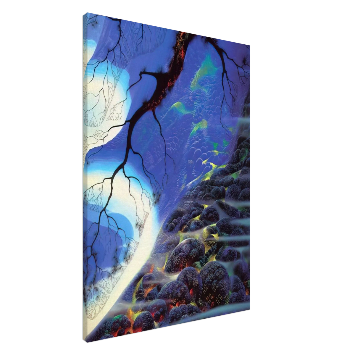 Mystical Big Sur Canvas | Eyvind Earle Canvas | Eyvind Earle Prints