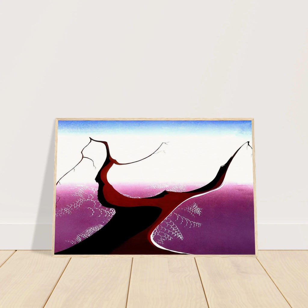 Desert Tree Framed Poster | Eyvind Earle Framed Prints Wall Art | Eyvind Earle Prints