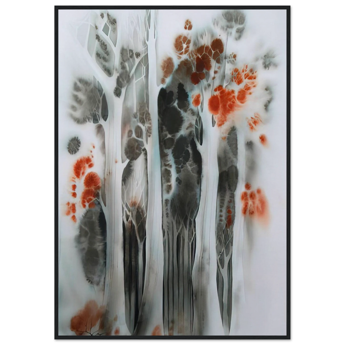 Autumn Forest Framed Poster | Eyvind Earle Framed Prints Wall Art | Eyvind Earle Prints