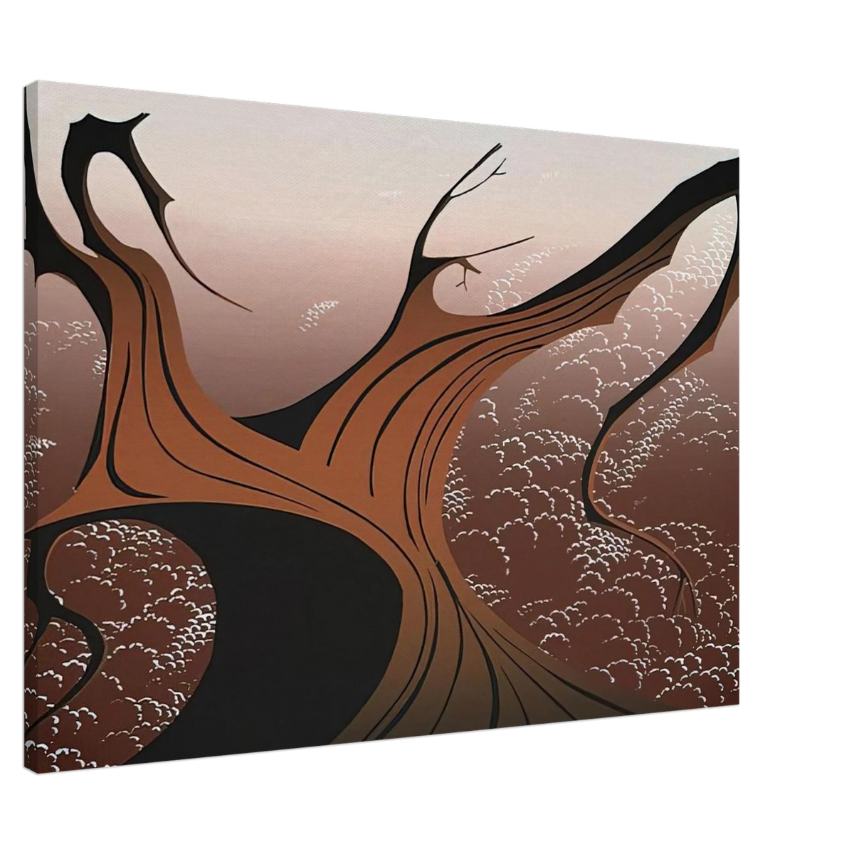 Brown Tree Canvas | Eyvind Earle Canvas | Eyvind Earle Prints