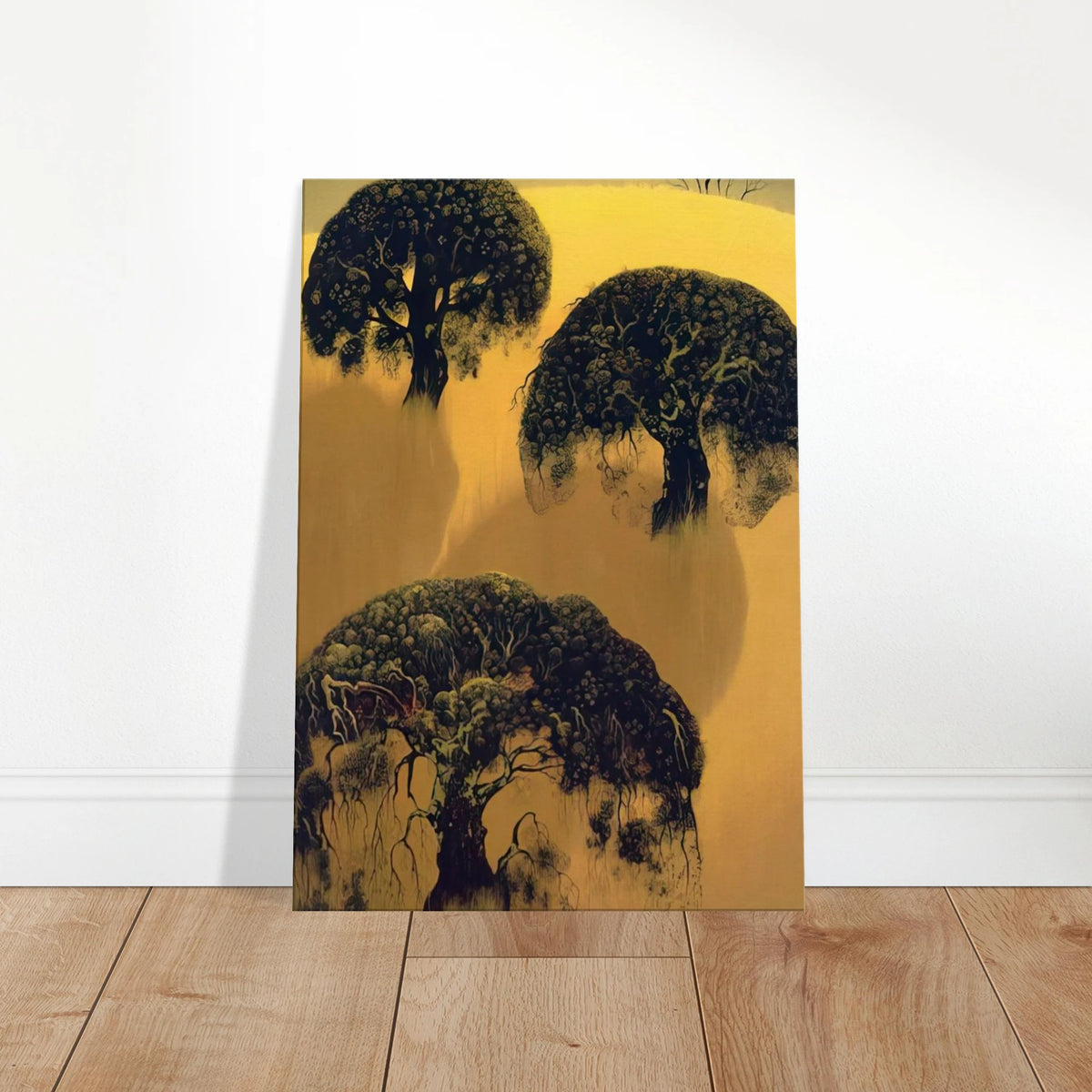 Three Oaks Canvas | Eyvind Earle Canvas | Eyvind Earle Prints