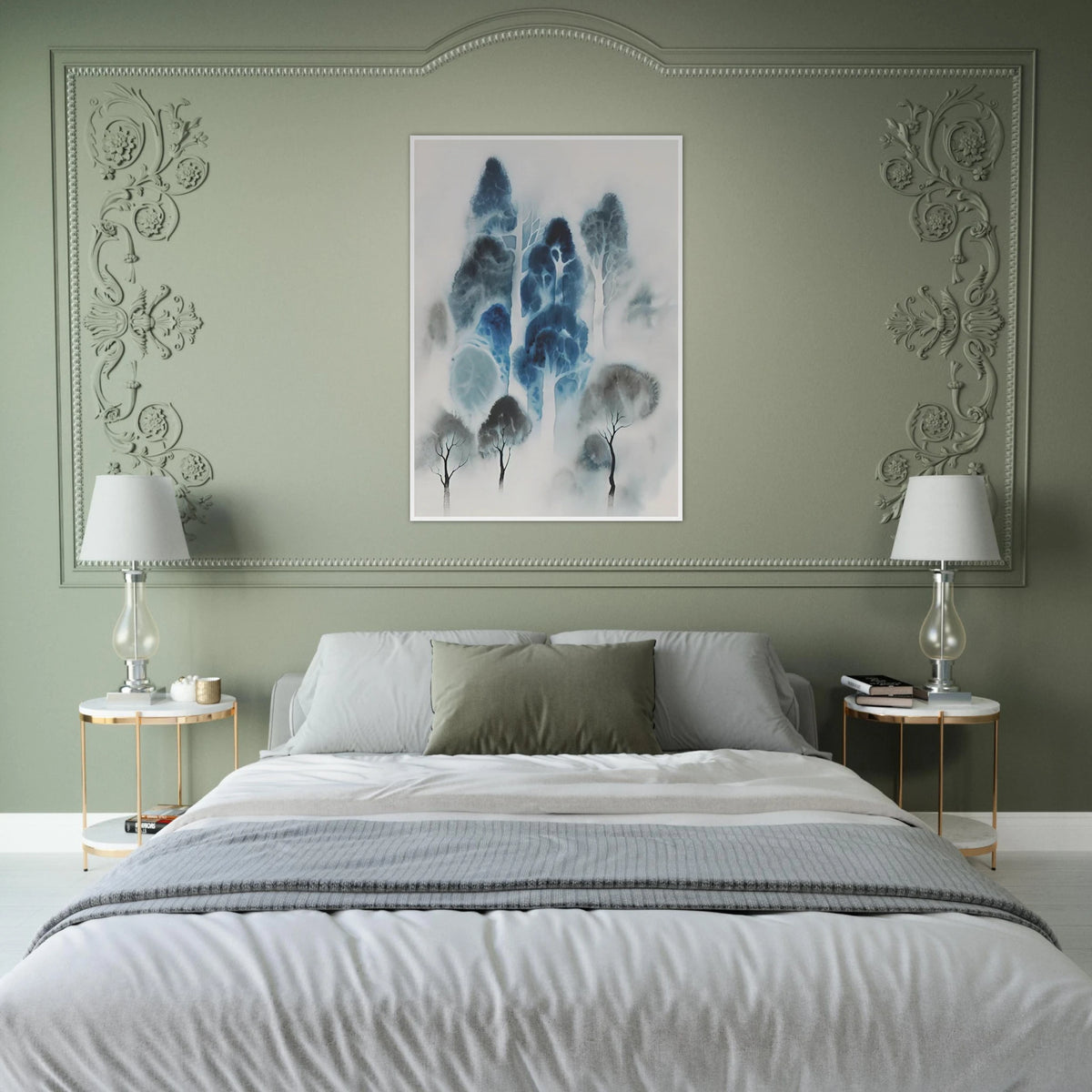 Woodland Framed Poster | Eyvind Earle Framed Prints Wall Art | Eyvind Earle Prints