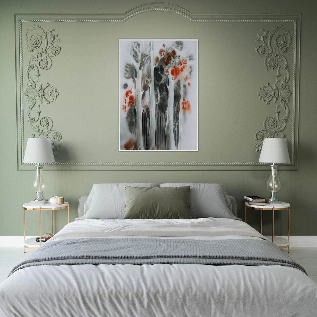 Autumn Forest Framed Poster | Eyvind Earle Framed Prints Wall Art | Eyvind Earle Prints