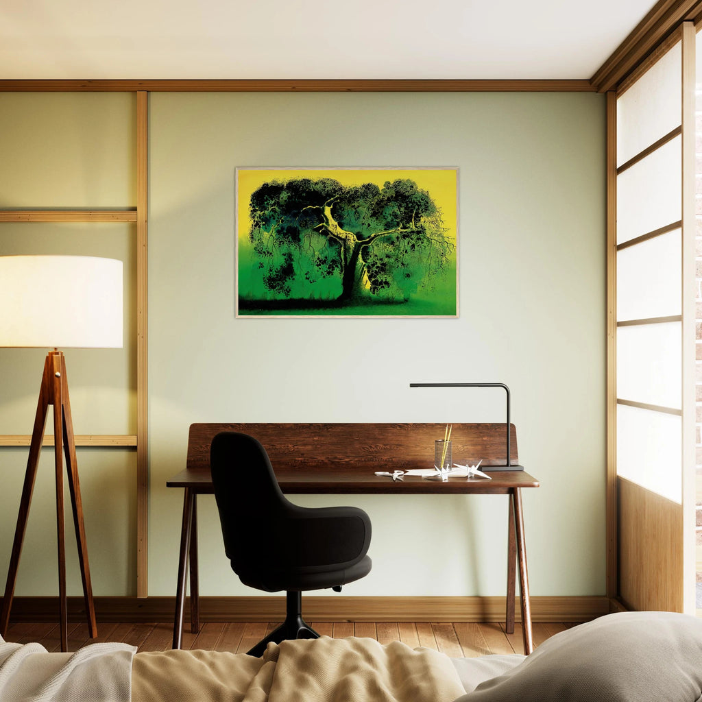 Sycamore Framed Poster | Eyvind Earle Framed Prints Wall Art | Eyvind Earle Prints