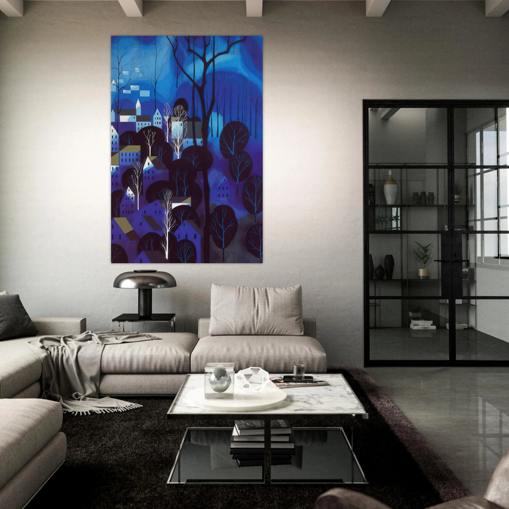 Midnight Blue Poster | Eyvind Earle Poster | Eyvind Earle Prints