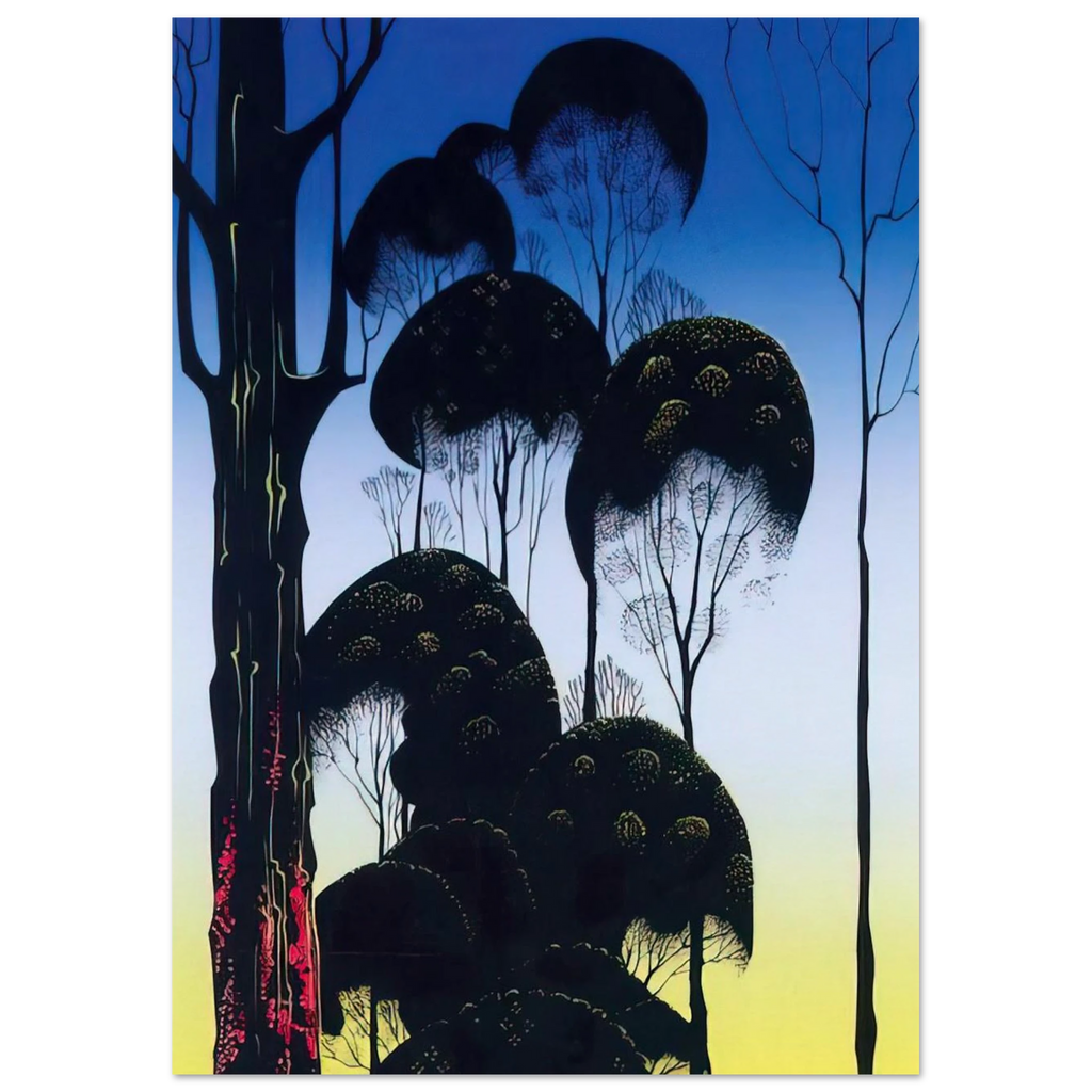 Sunrise Poster | Eyvind Earle Poster | Eyvind Earle Prints