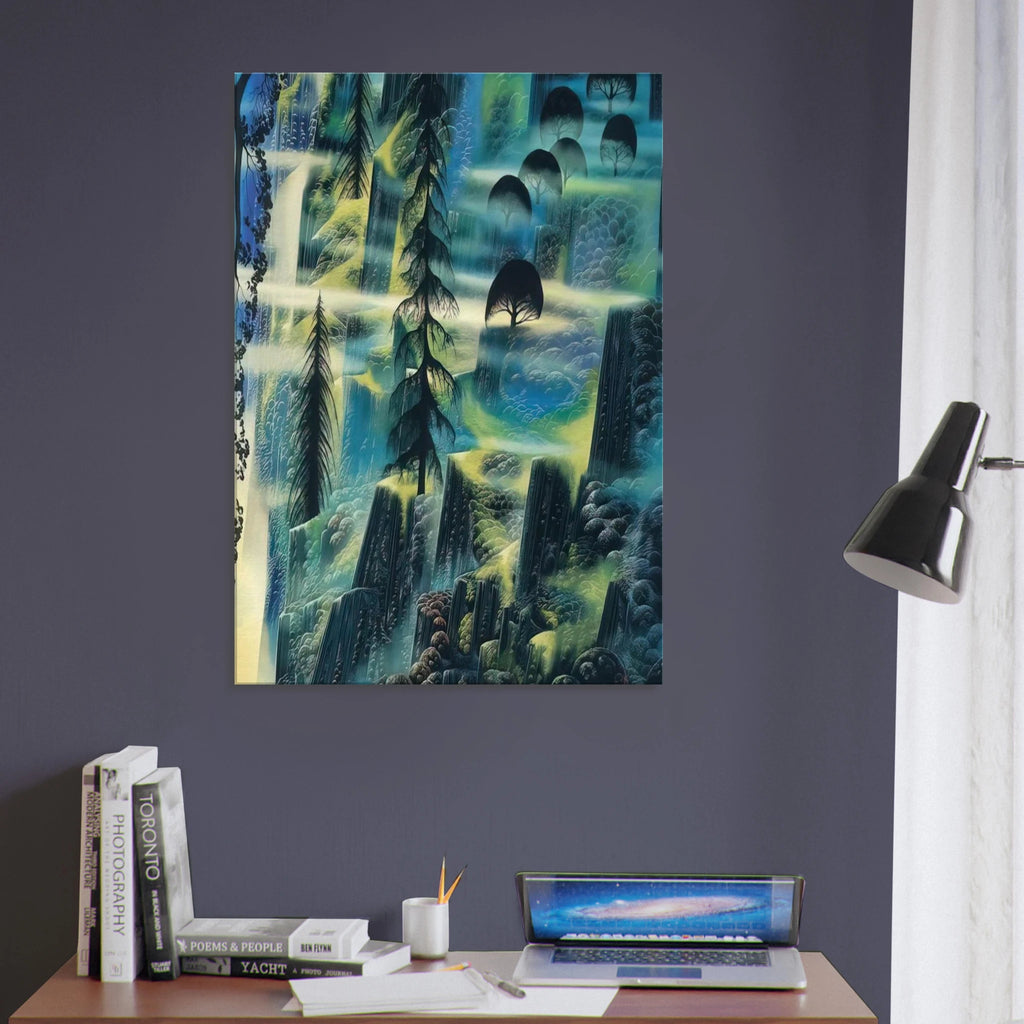 Where Eagles Fly Canvas | Eyvind Earle Canvas | Eyvind Earle Prints