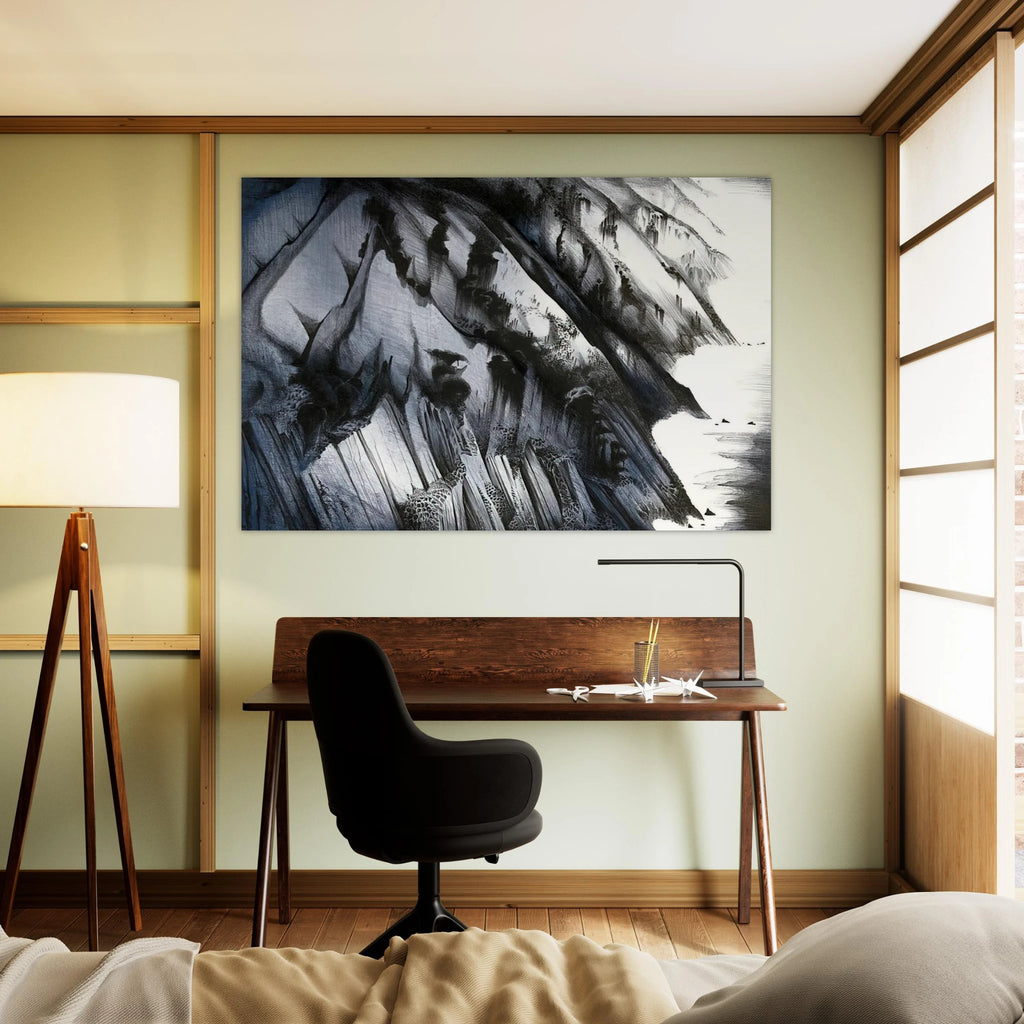 Cliffs of Darkness Poster | Eyvind Earle Poster | Eyvind Earle Prints