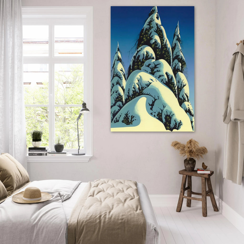 New Fallen Snow Poster | Eyvind Earle Poster | Eyvind Earle Prints