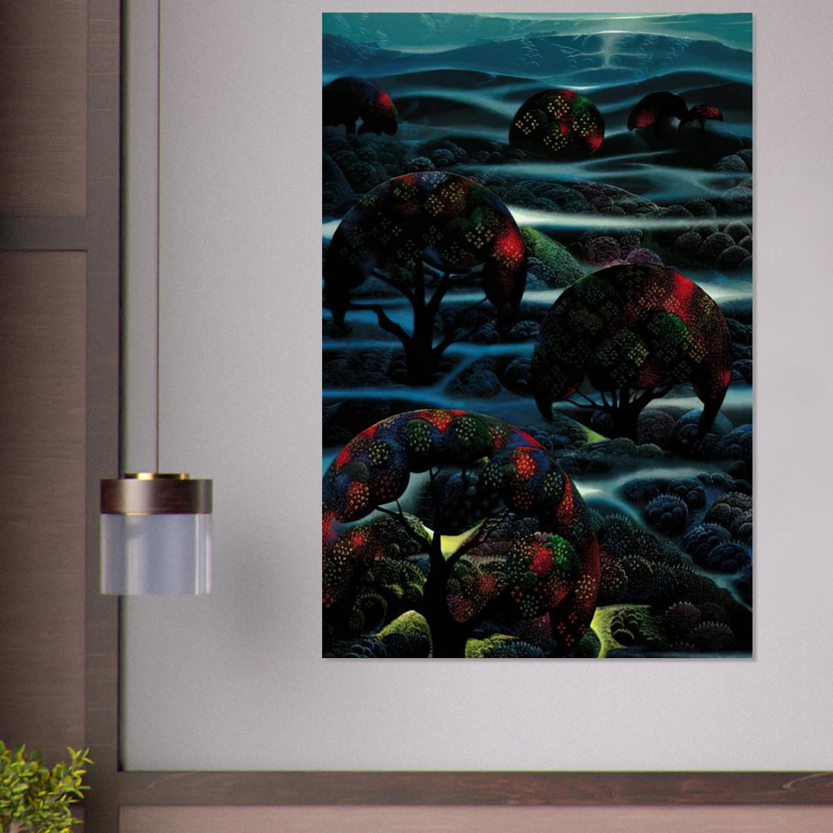 Garden of Dreams Poster | Eyvind Earle Poster | Eyvind Earle Prints
