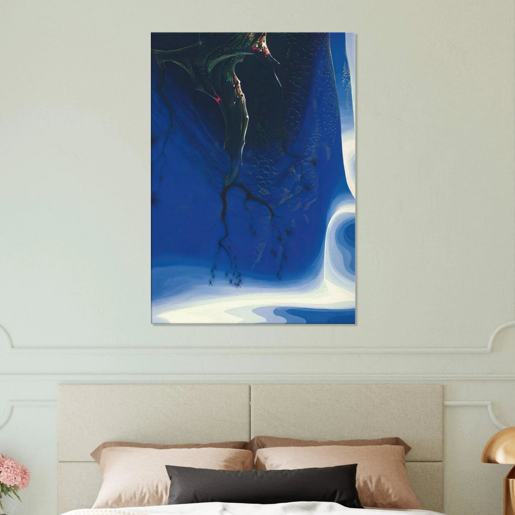 Blue Purple Mist Canvas | Eyvind Earle Canvas | Eyvind Earle Prints