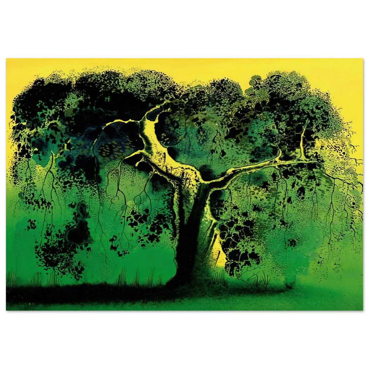 Sycamore Poster | Eyvind Earle Poster | Eyvind Earle Prints