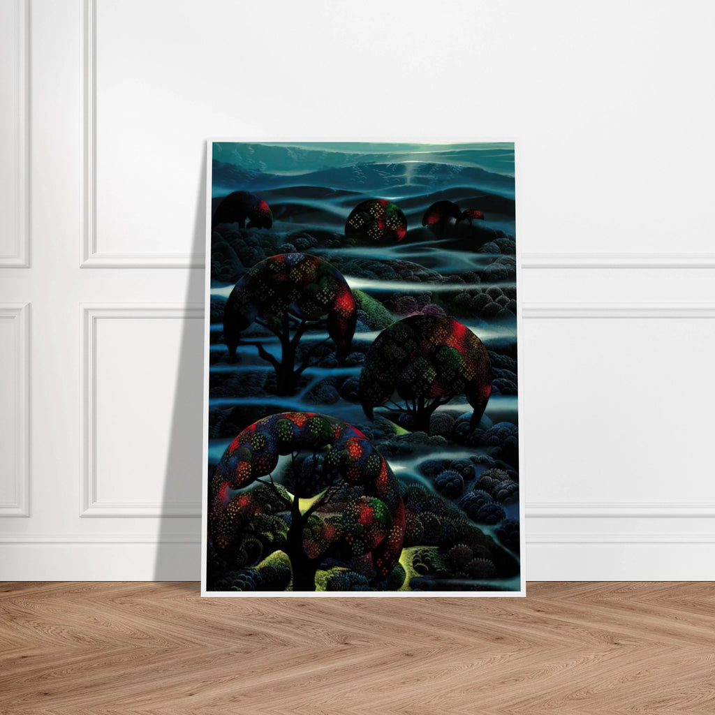 Garden of Dreams Framed Poster | Eyvind Earle Framed Prints Wall Art | Eyvind Earle Prints