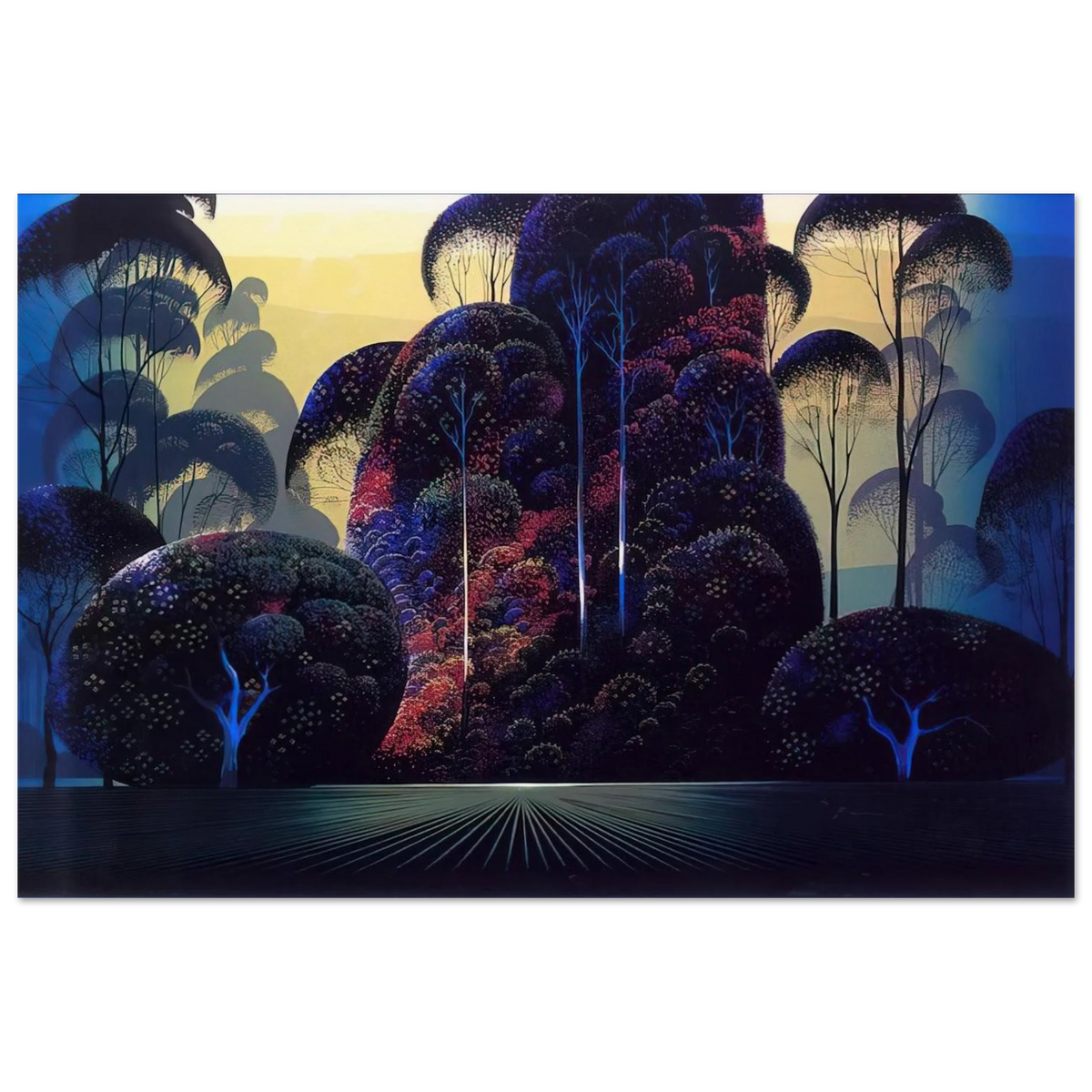 Mendocino Poster | Eyvind Earle Poster | Eyvind Earle Prints