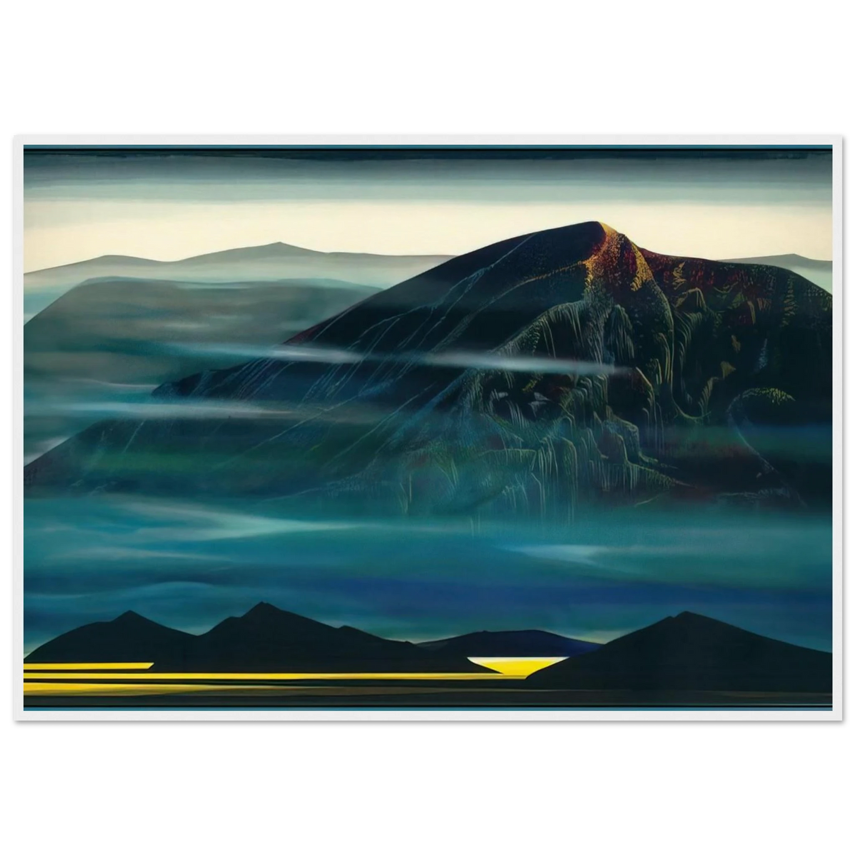 Santa Fe Trail new Serigrap Framed Poster | Eyvind Earle Framed Prints Wall Art | Eyvind Earle Prints