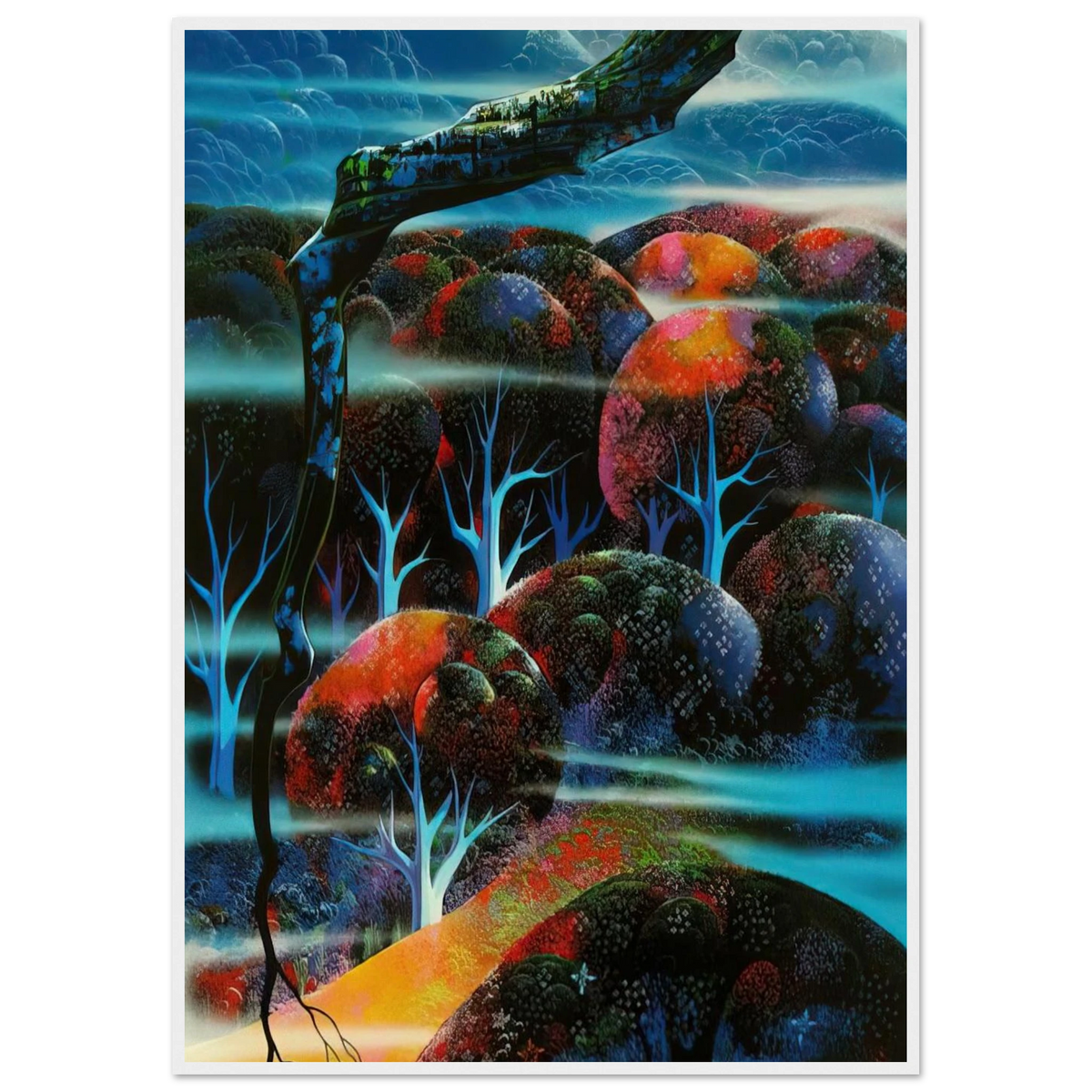 Toccata and Fugue Framed Poster | Eyvind Earle Framed Prints Wall Art | Eyvind Earle Prints