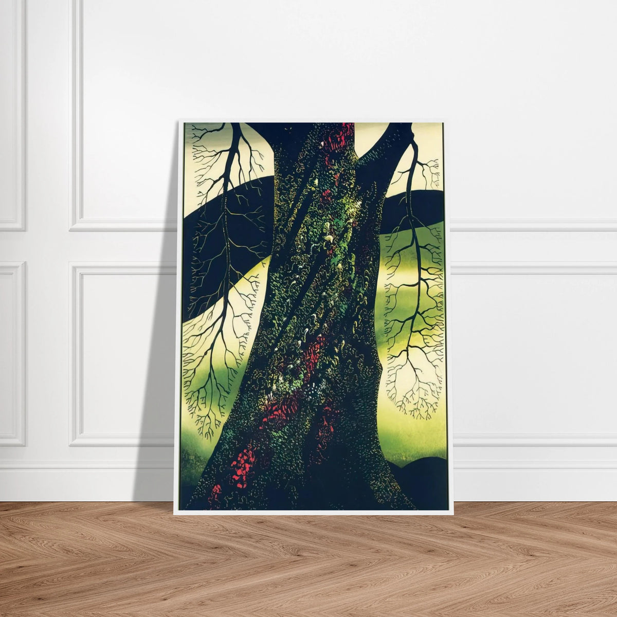 Oak Tree Framed Poster | Eyvind Earle Framed Prints Wall Art | Eyvind Earle Prints