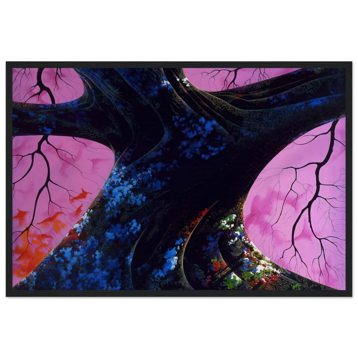 Giant Oak Framed Poster | Eyvind Earle Framed Prints Wall Art | Eyvind Earle Prints