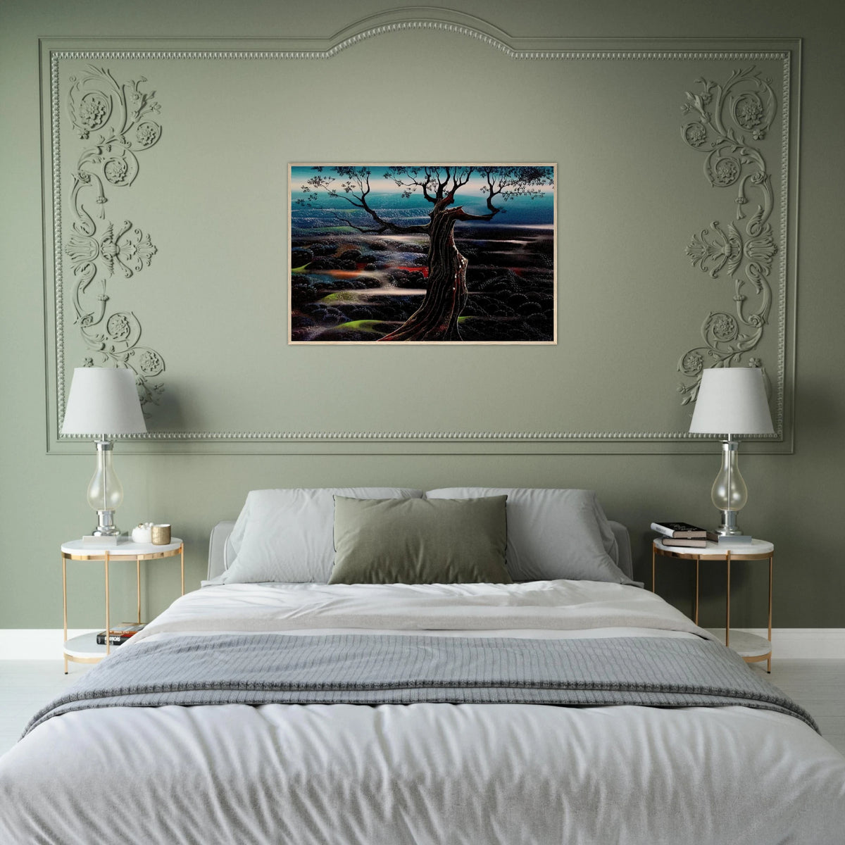 Wild Valley Framed Poster | Eyvind Earle Framed Prints Wall Art | Eyvind Earle Prints