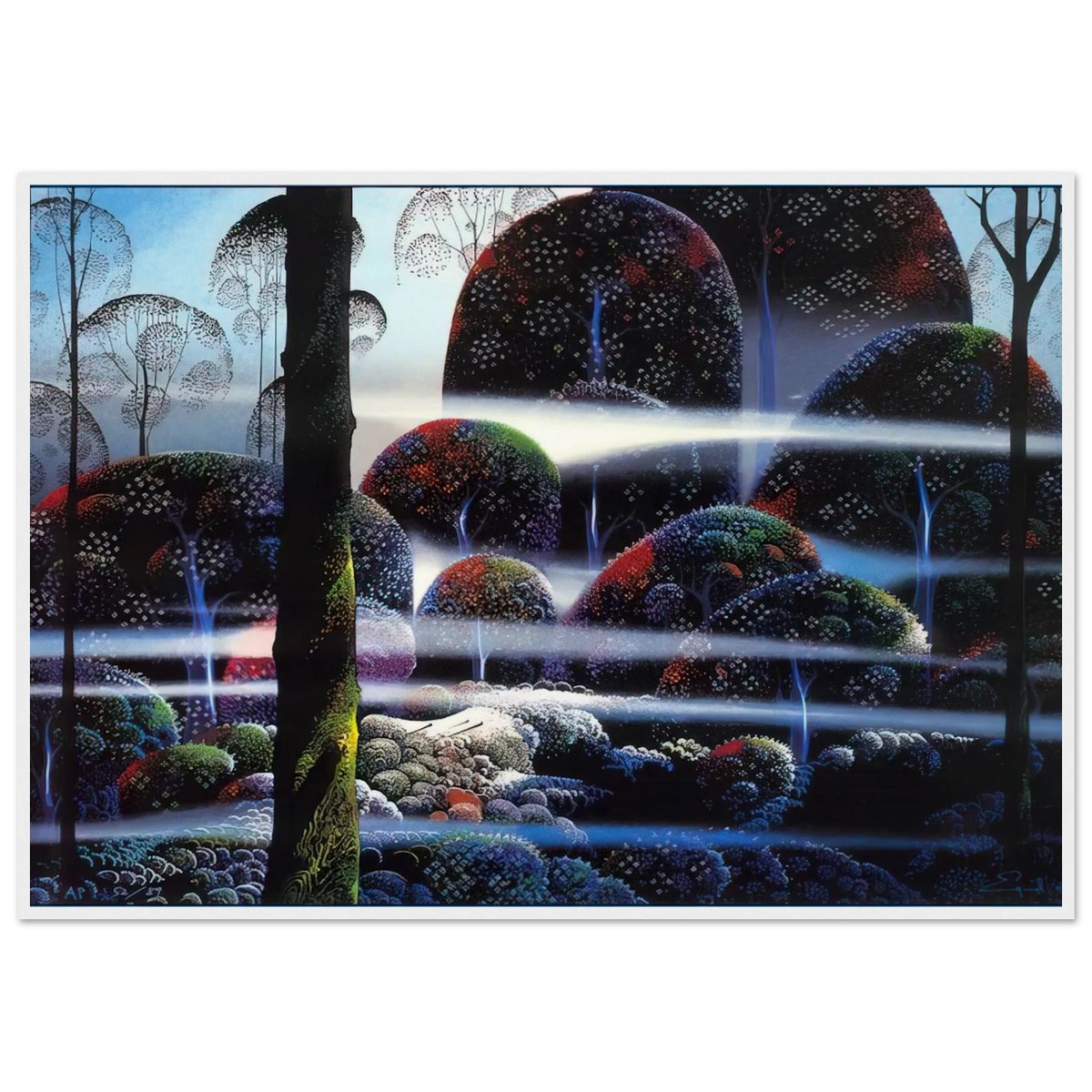 Beyond Paradise Framed Poster | Eyvind Earle Framed Prints Wall Art | Eyvind Earle Prints