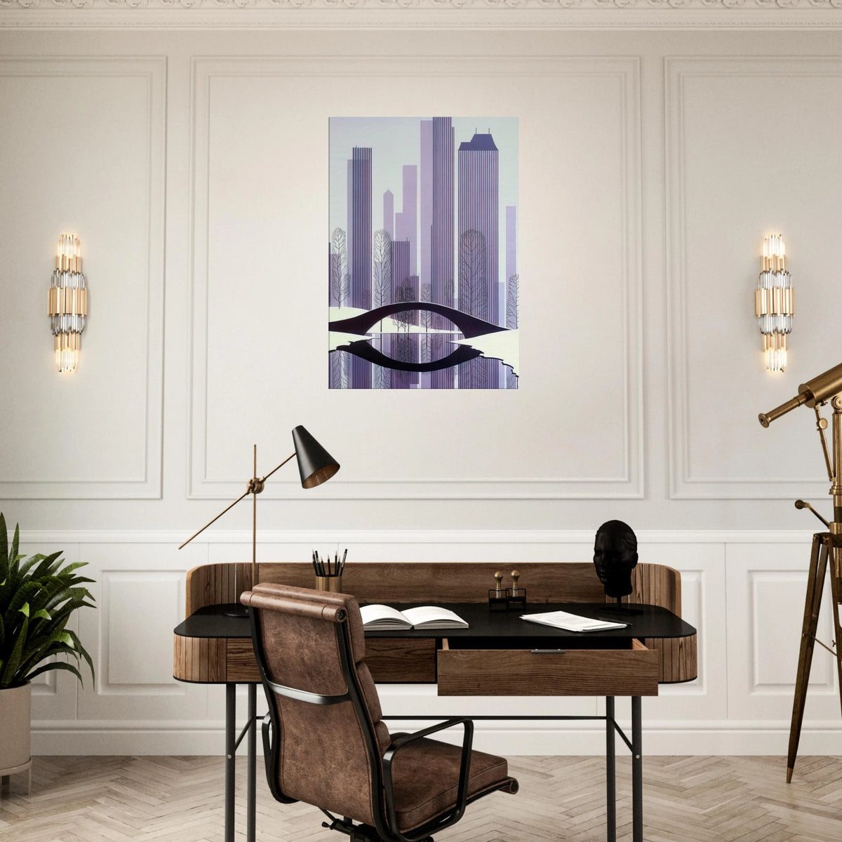 Central Park Canvas | Eyvind Earle Canvas | Eyvind Earle Prints