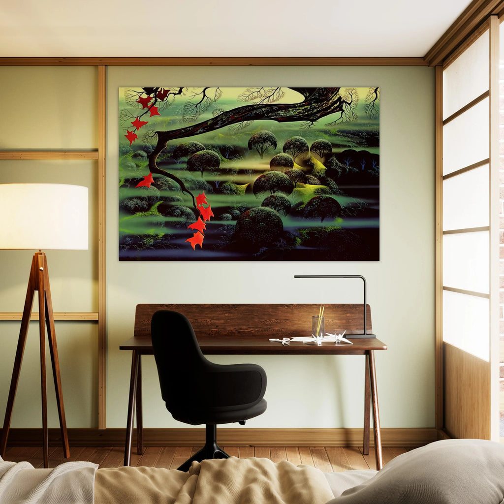 Valley of Mystery Poster | Eyvind Earle Poster | Eyvind Earle Prints
