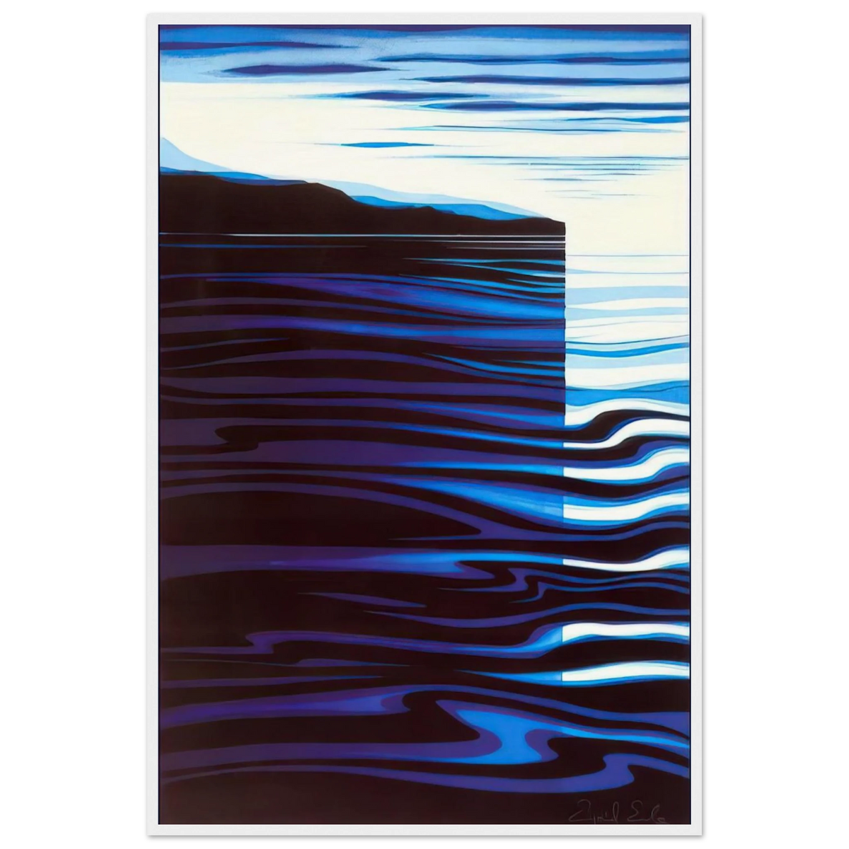 Reflections Framed Poster | Eyvind Earle Framed Prints Wall Art | Eyvind Earle Prints