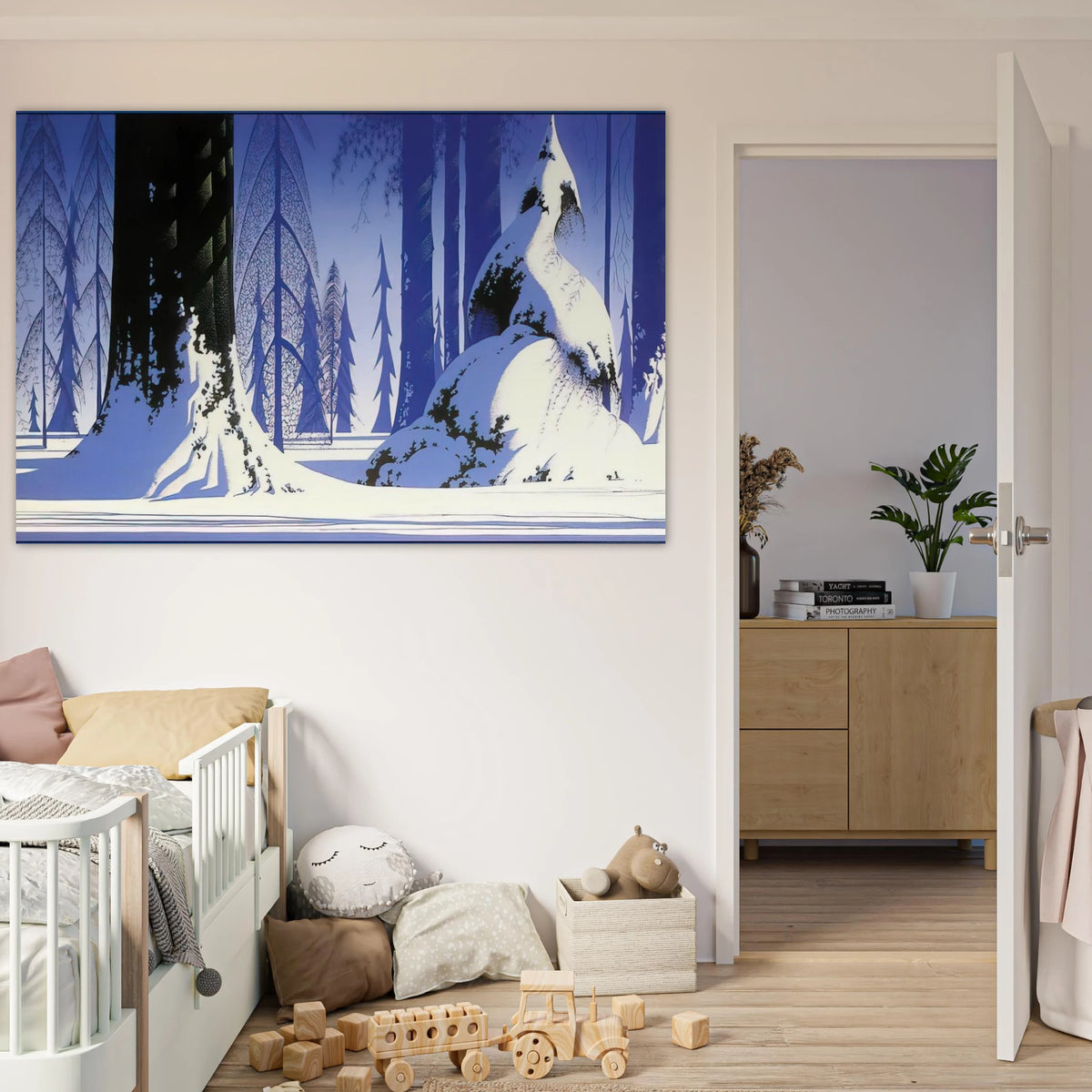 Winter Poster | Eyvind Earle Poster | Eyvind Earle Prints