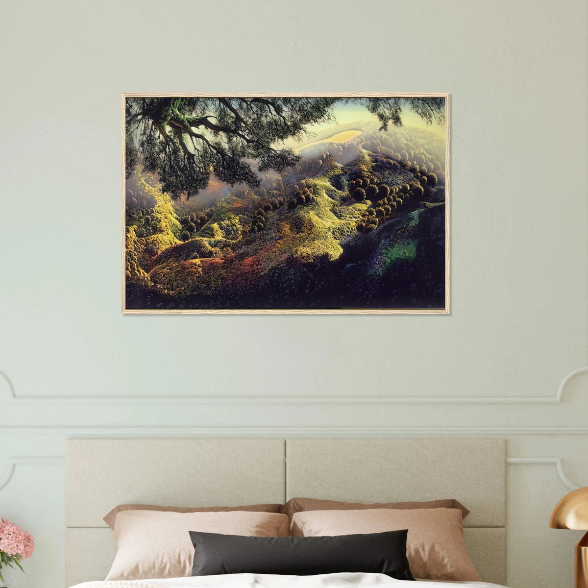 Paradise Framed Poster | Eyvind Earle Framed Prints Wall Art | Eyvind Earle Prints