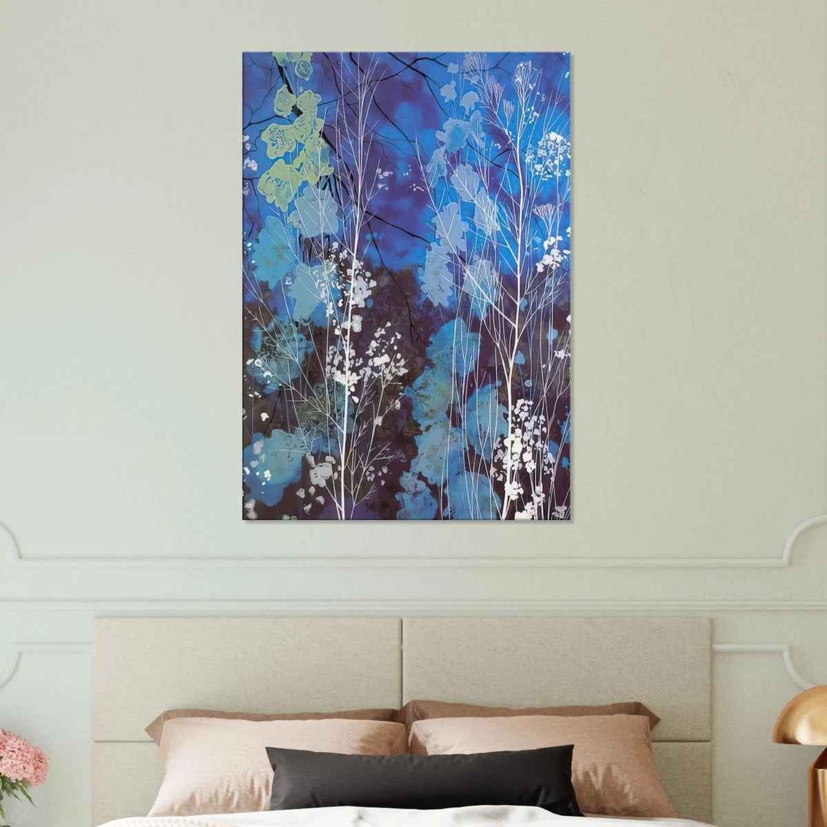 Delphinium Canvas | Eyvind Earle Canvas | Eyvind Earle Prints