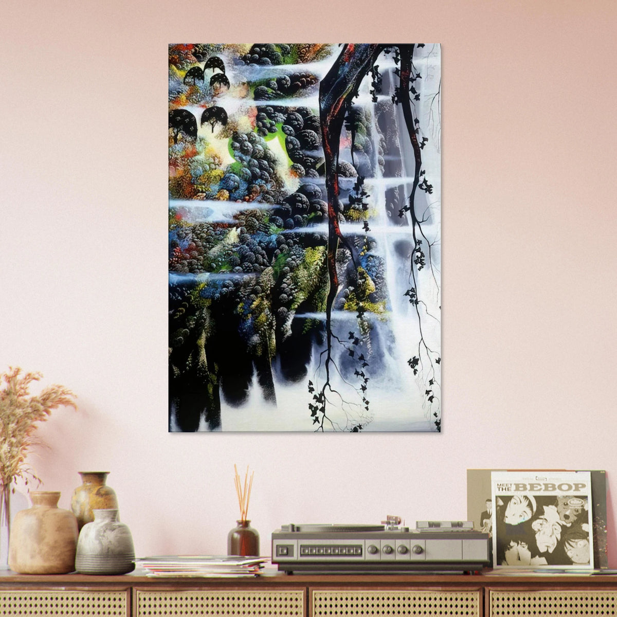 Seaside Wilderness Canvas | Eyvind Earle Canvas | Eyvind Earle Prints