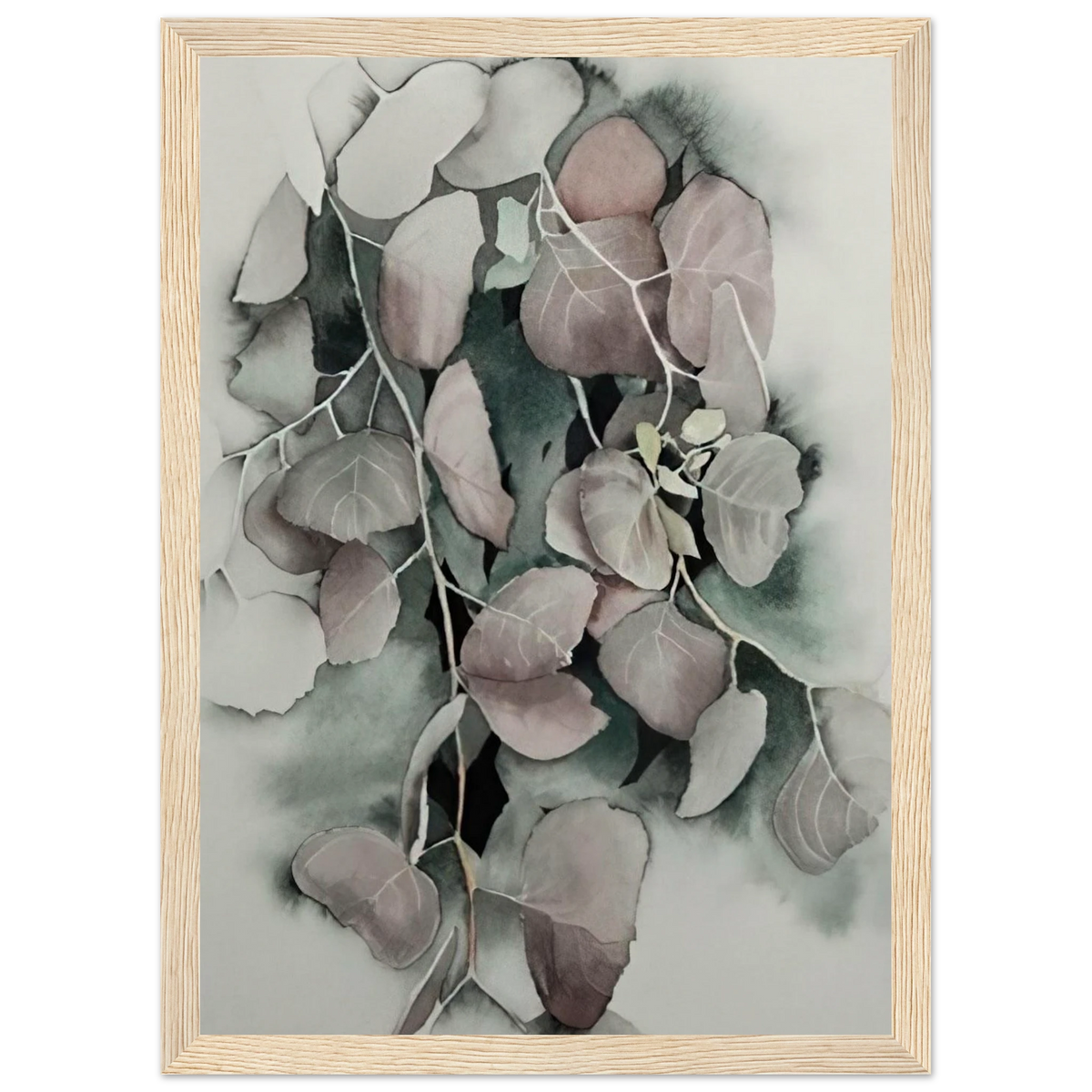 Autumn Leaves Framed Poster | Eyvind Earle Framed Prints Wall Art | Eyvind Earle Prints