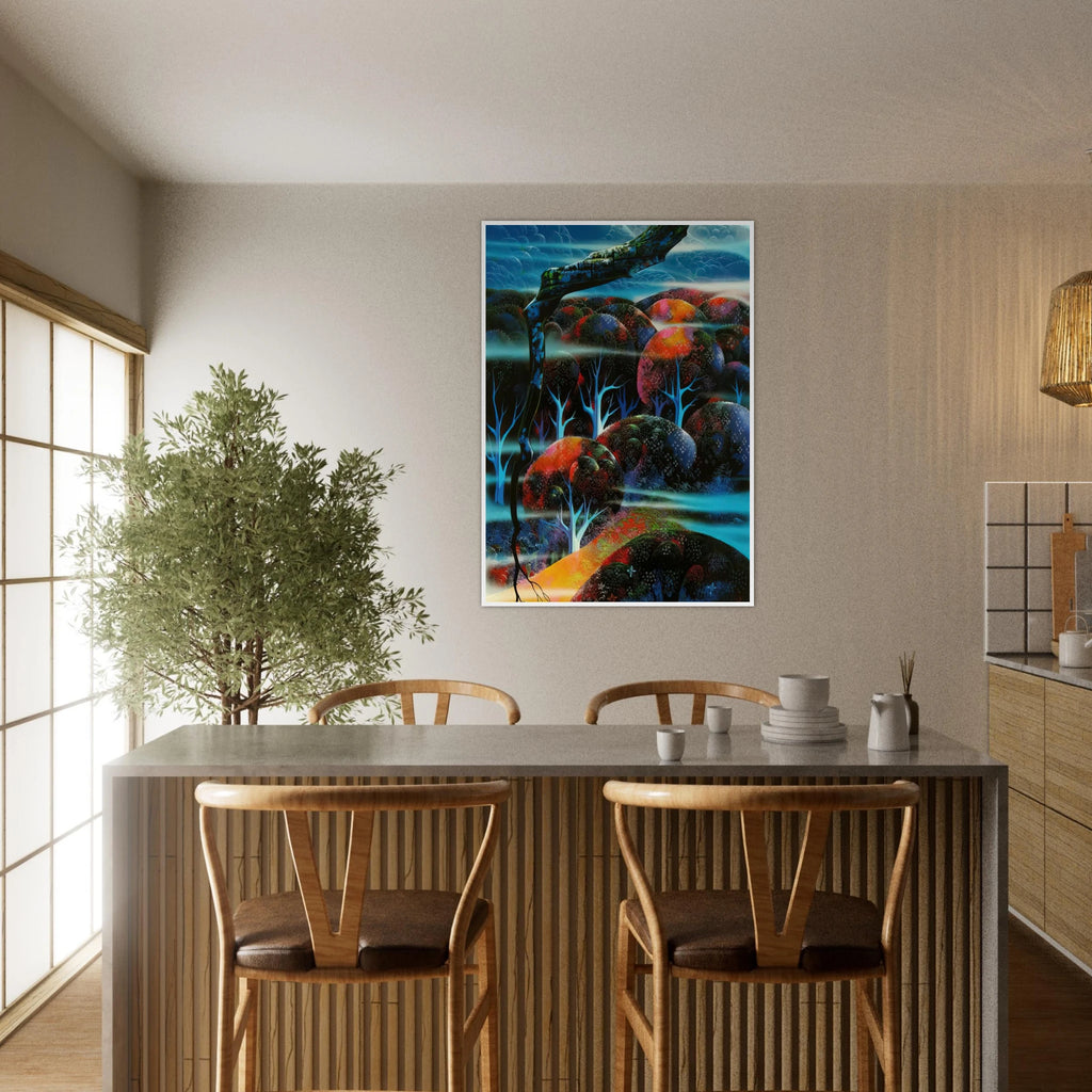 Toccata and Fugue Framed Poster | Eyvind Earle Framed Prints Wall Art | Eyvind Earle Prints