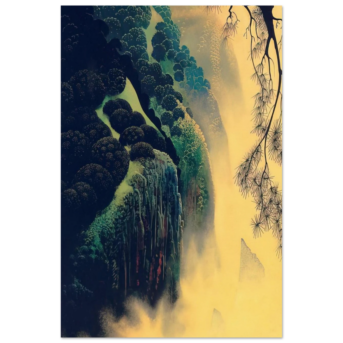 Jeweled Coast Poster | Eyvind Earle Poster | Eyvind Earle Prints