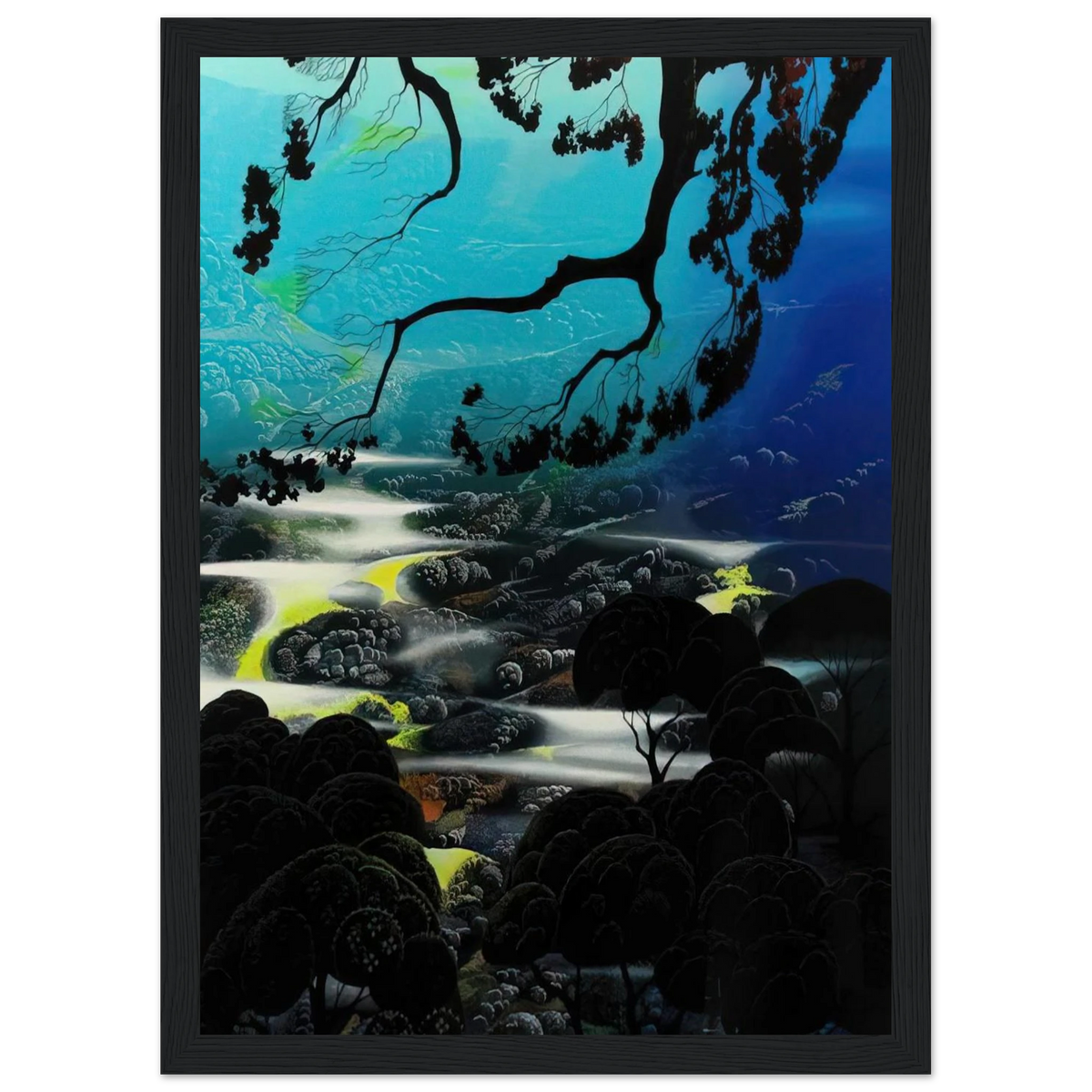 Days End Framed Poster | Eyvind Earle Framed Prints Wall Art | Eyvind Earle Prints