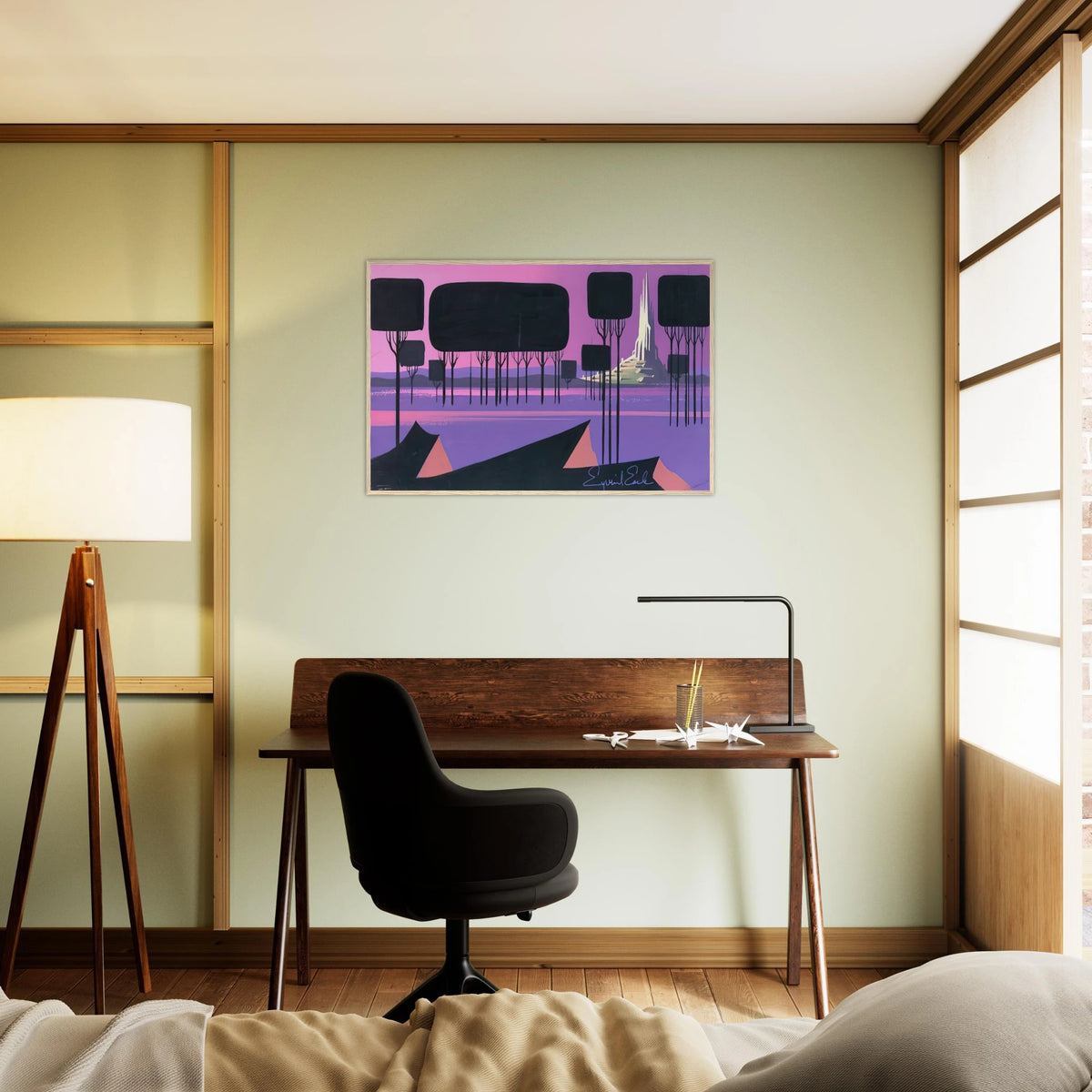 Sleeping Beauty Framed Poster | Eyvind Earle Framed Prints Wall Art | Eyvind Earle Prints