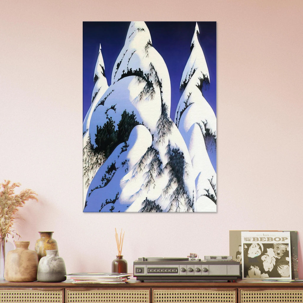 Snow Trees Canvas | Eyvind Earle Canvas | Eyvind Earle Prints