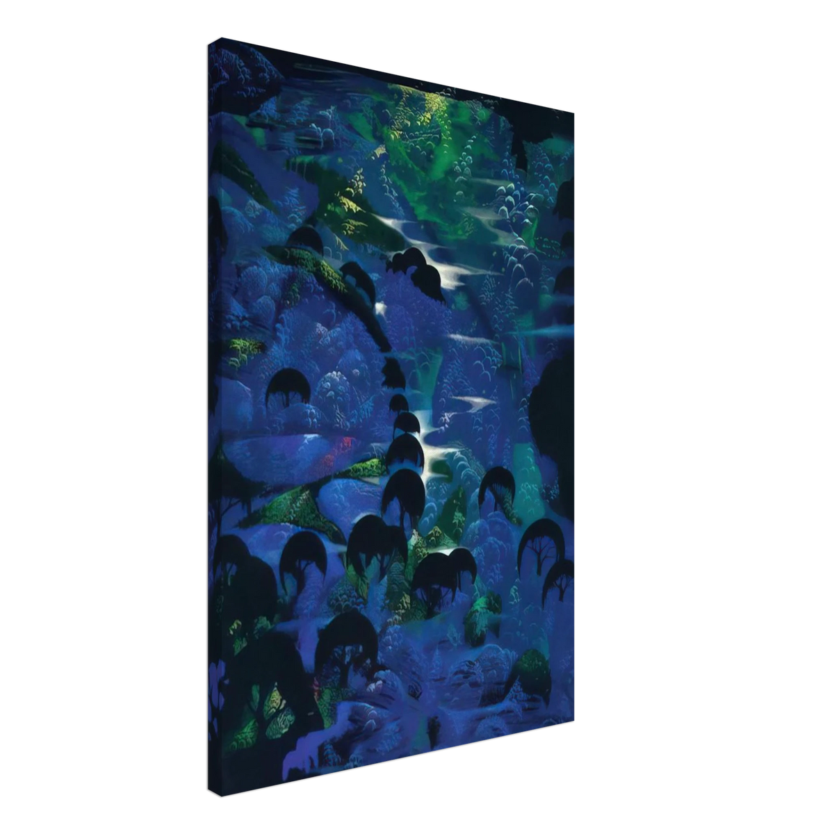 Beneath an Emerald Sky Canvas | Eyvind Earle Canvas | Eyvind Earle Prints