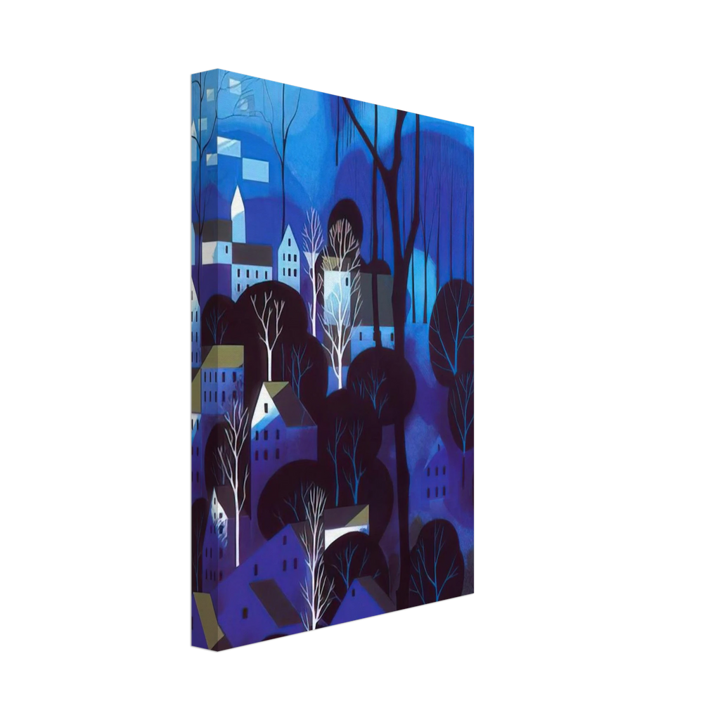Midnight Blue Canvas | Eyvind Earle Canvas | Eyvind Earle Prints