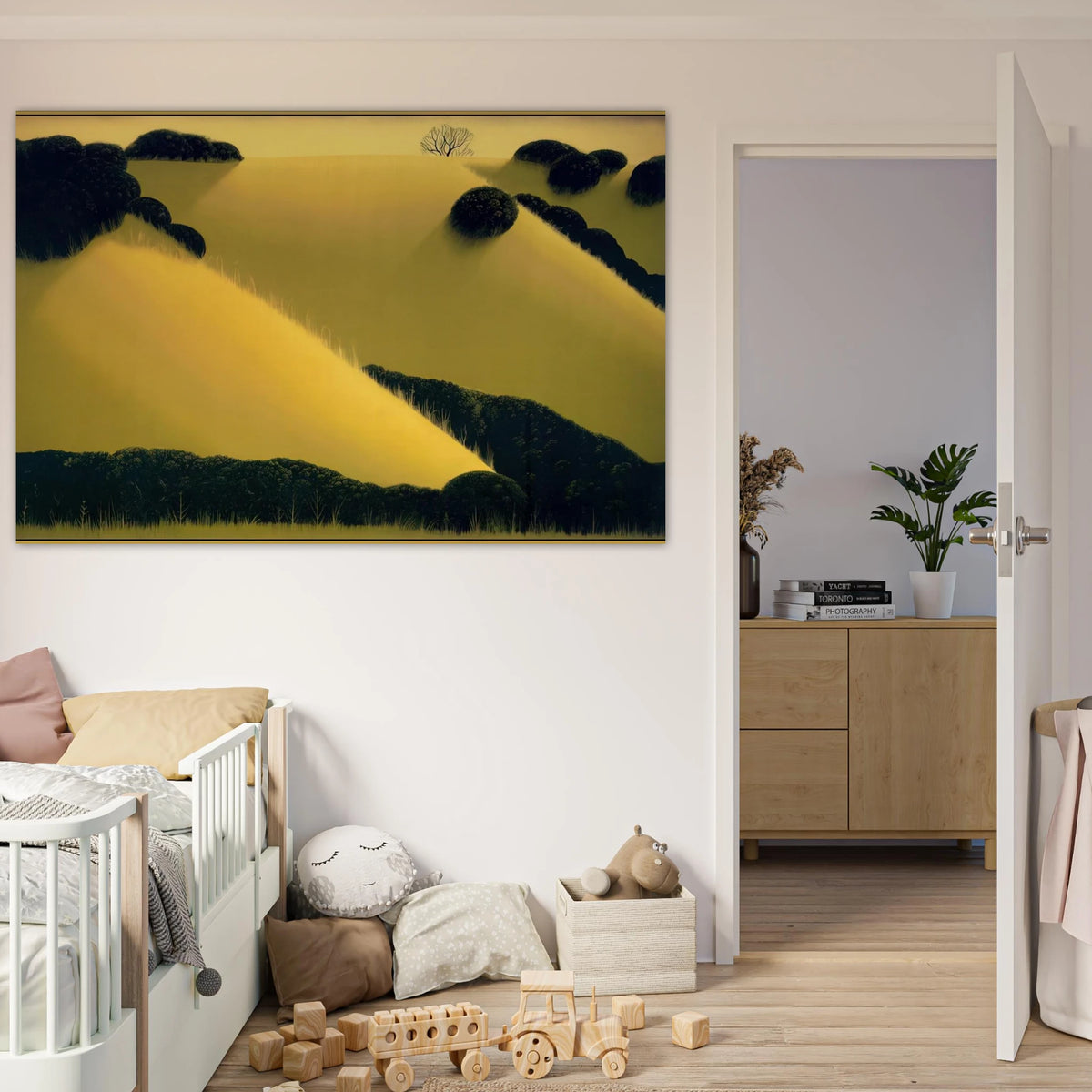 Golden Hills Poster | Eyvind Earle Poster | Eyvind Earle Prints
